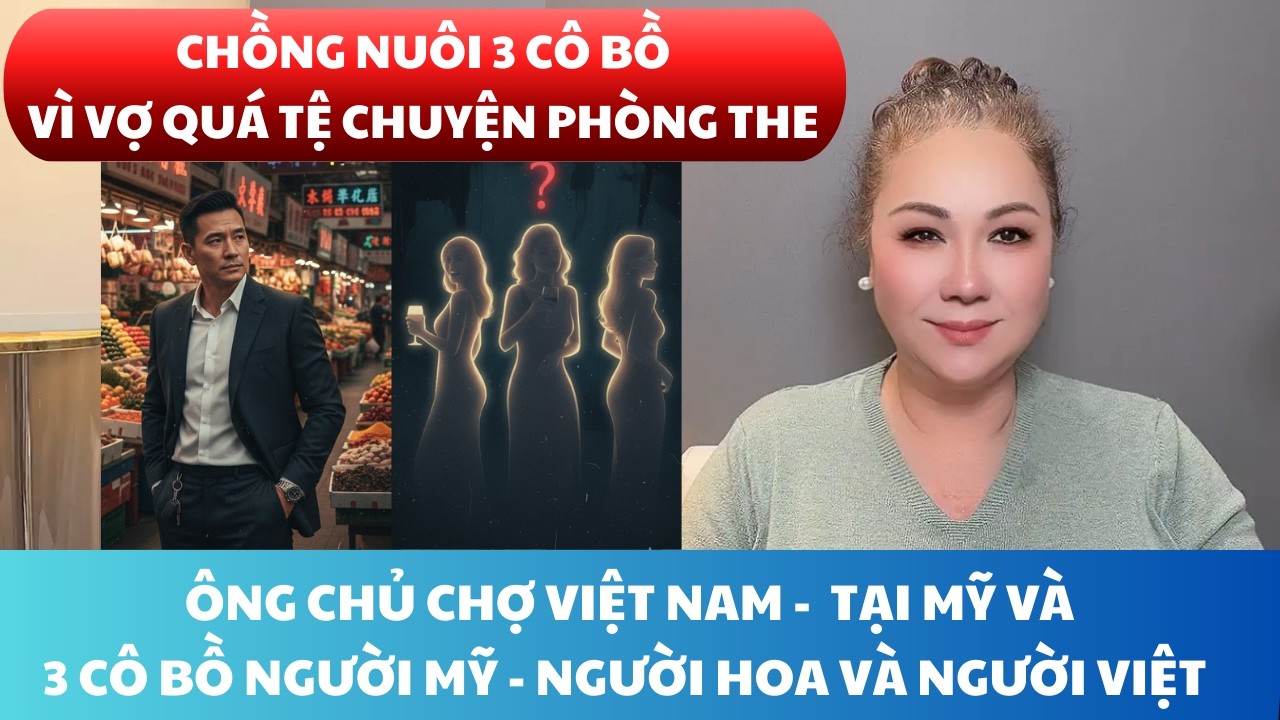CHỒNG NUÔI 3 CÔ BỒ VÌ VỢ QUÁ TỆ CHUYỆN PHÒNG THE.