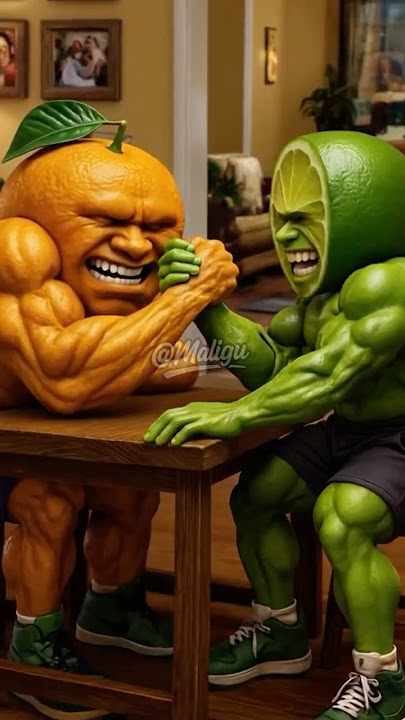 WOW! Udin Din Din Dun vs Asep Serepet in arm wrestling! Who’s taking the win? #italianbrainrot