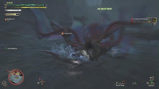 Monster Hunter Wilds Tempered Uth Duna Vs Max Thunder elemental Longsword