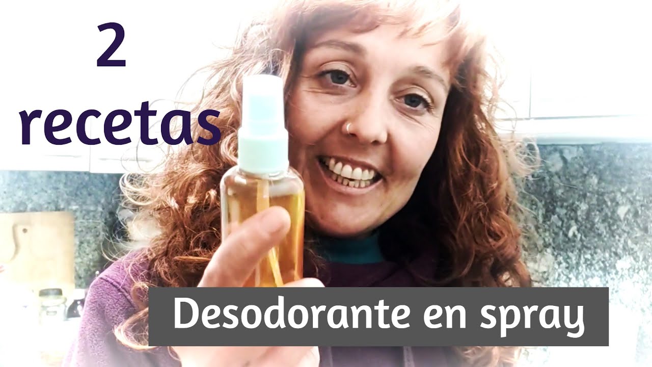 Cómo hacer un DESODORANTE en SPRAY