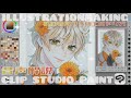【初心者さん向け】CLIP STUDIO PAINT ver3.0で簡単加工方法！音声解説【イラストメイキング】