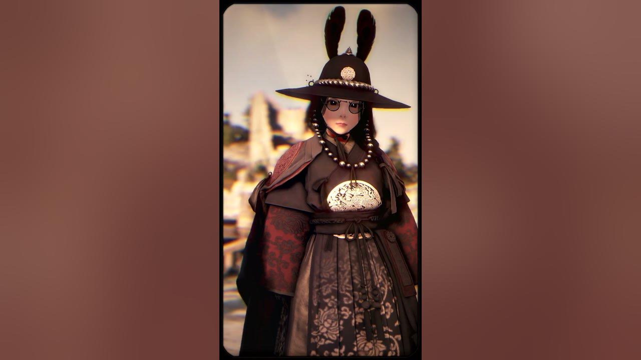 Black desert Shai Taebaek Outfit (new outfit when you pre order) dyed