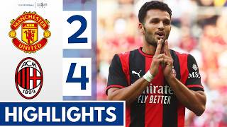 Manchester United vs AC Milan 2-4 - Highlights - Maguire & Dorgu & Ramos Goals - Friendly 2026