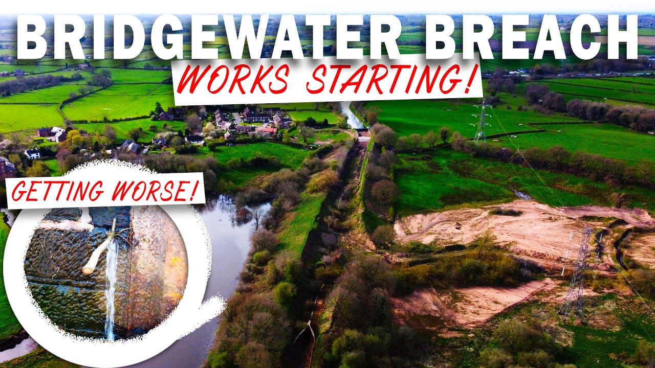 BRIDGEWATER CANAL BREACH! IS ALL HOPE LOST!? HUGE UPDATE!