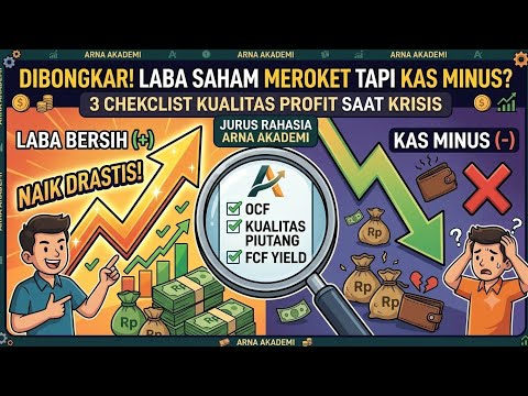Awas Laba Semu! Inilah Cara Cek Kualitas Profit Saham Saat Ekonomi Melambat.
