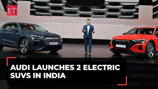 Audi launches Q8 e-tron and Q8 Sportback e-tron electric SUVs in India with over 500 KM range