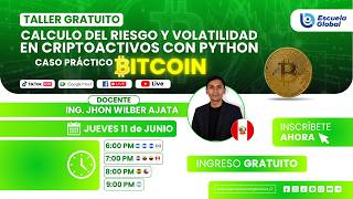 𝐓𝐚𝐥𝐥𝐞𝐫 𝐆𝐫𝐚𝐭𝐮𝐢𝐭𝐨:𝐂á𝐥𝐜𝐮𝐥𝐨 𝐝𝐞𝐥 𝐑𝐢𝐞𝐬𝐠𝐨 𝐲 𝐕𝐨𝐥𝐚𝐭𝐢𝐥𝐢𝐝𝐚𝐝 𝐞𝐧 𝐂𝐫𝐢𝐩𝐭𝐨𝐚𝐜𝐭𝐢𝐯𝐨𝐬 𝐜𝐨𝐧 𝐏𝐲𝐭𝐡𝐨𝐧 📊𝐂𝐚𝐬𝐨 𝐏𝐫á𝐜𝐭𝐢𝐜𝐨: 𝐁𝐢𝐭𝐜𝐨𝐢𝐧