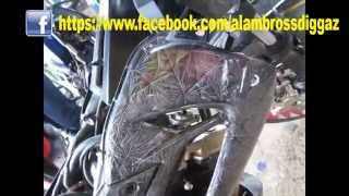 How To Apply Crystal Fx Web Full Body Youtube