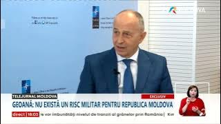 Mircea Geoană, pentru TVR MOLDOVA: Experţii Alianţei Nord Atlantice ajută Republica Moldova î