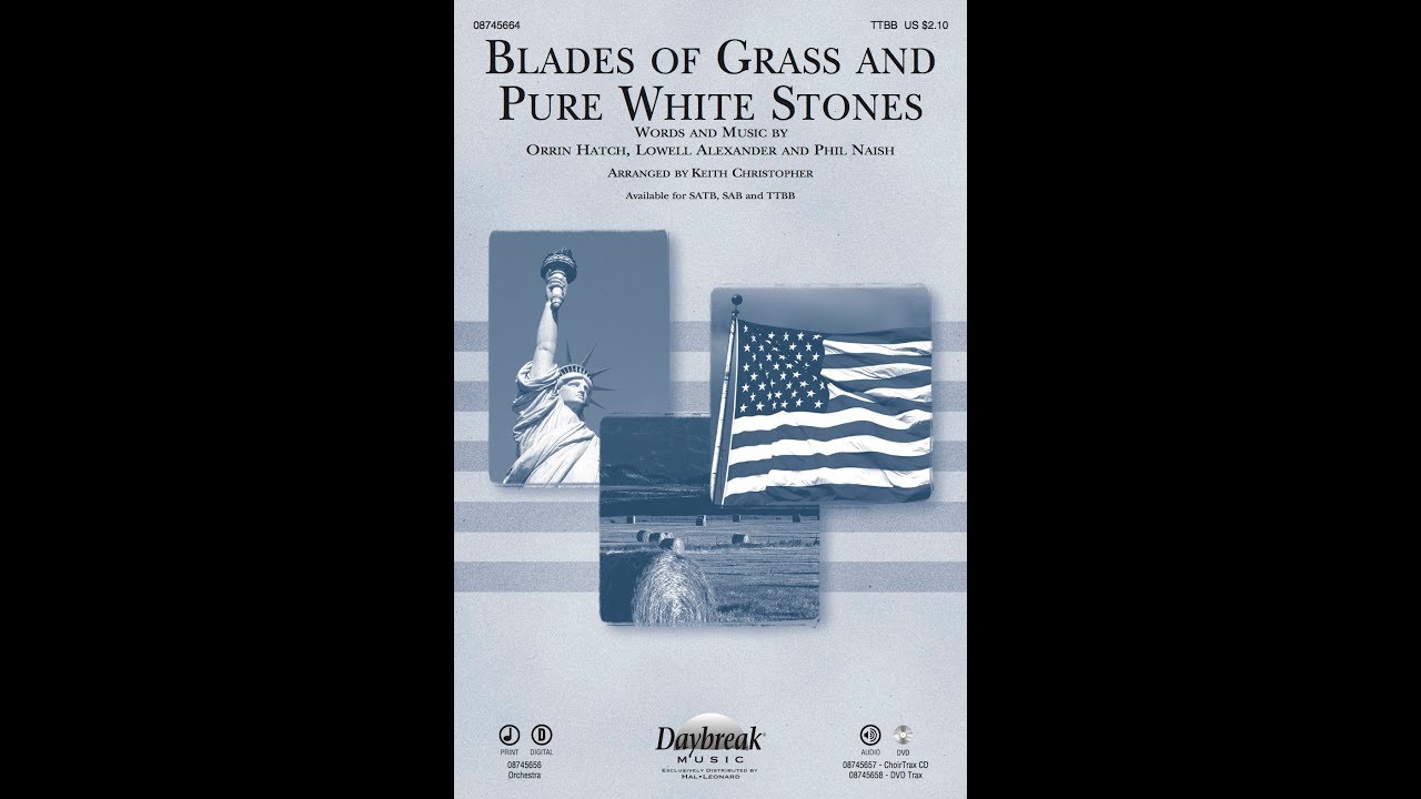 Blades of Grass and Pure White Stones (TTBB Choir) - Arranged by Keith Christopher