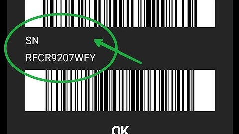 serial number check from dial pad, how to check serial number Samsung galaxy note 10 lite