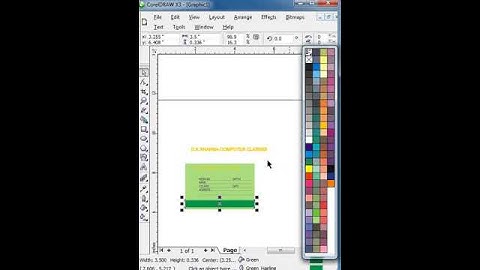corel design, make a id card in corel, how to create design in corel draw, use of corel