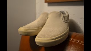 汚れの酷いVANSスエードSlip-onをクリーニング【ORE  TO  sneakers】