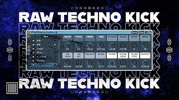 How to Make Raw Techno Kick (free rack) [Ableton Techno Tutorial]