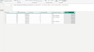111.1 - Find first broken date and fixed date, Group Local and FillDown