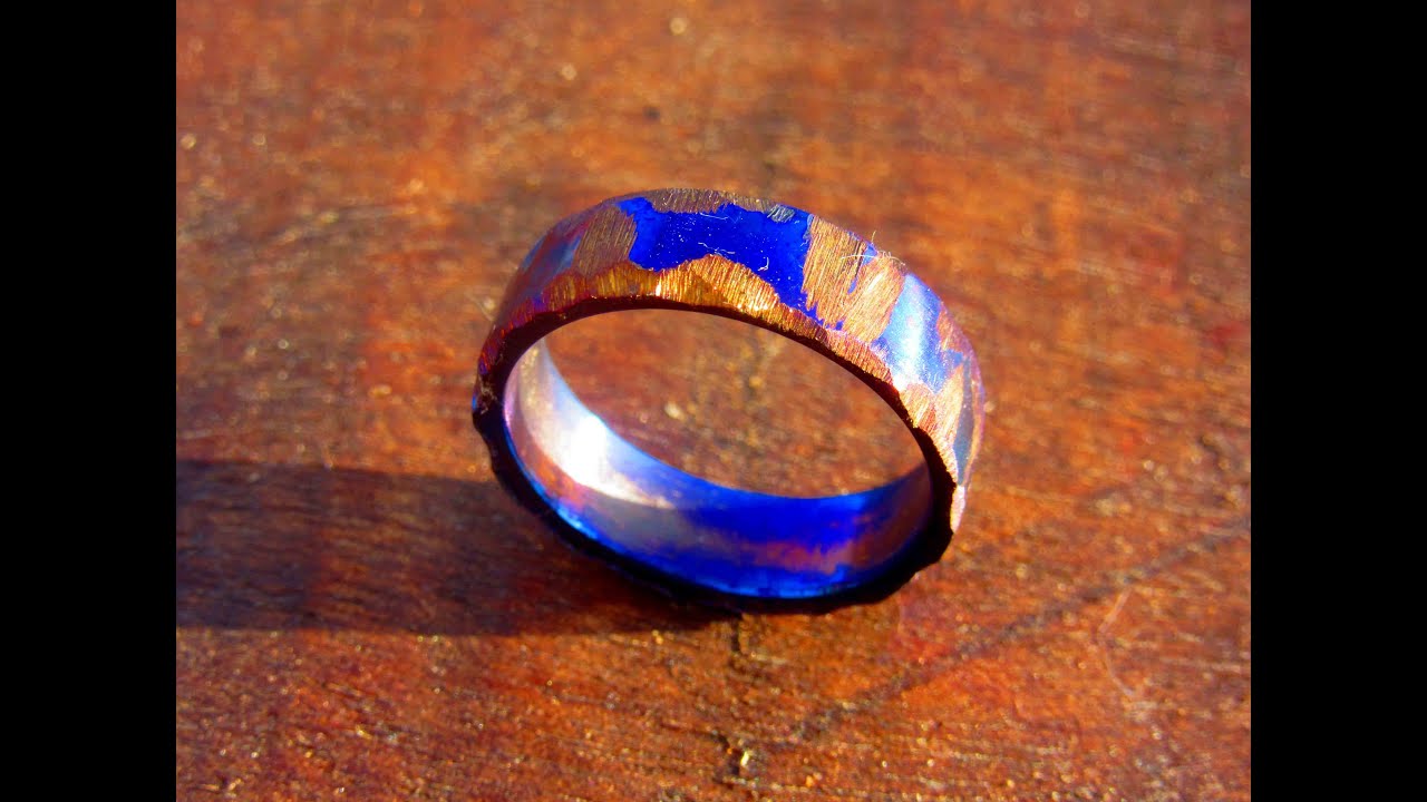 fire anodized titanium rings Øa 2024