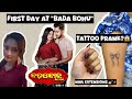 Tattoo prank gone wrong? 😭😭 || FIRST DAY AT “Bada bohu” ♥️🙈