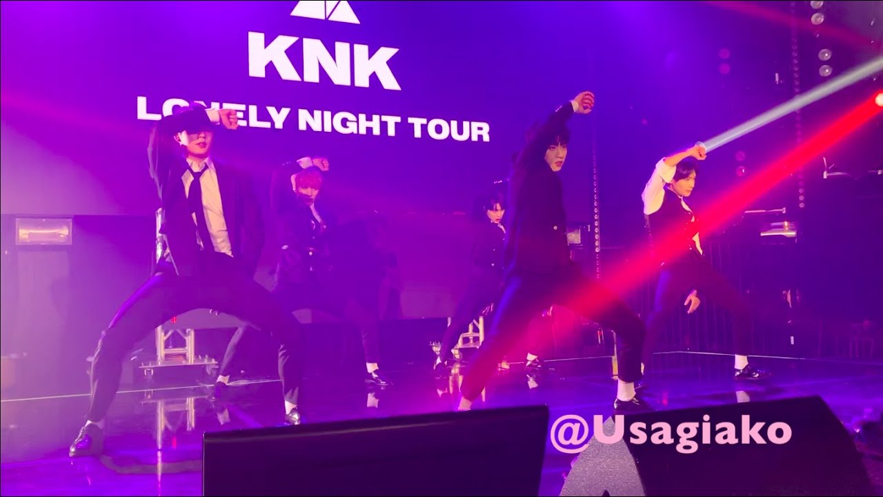 크나큰 KNK (EXO Cover Dance of The EVE) Lonely Night Tour in LA