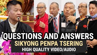 Sikyong Penpa Tsering la - Two and Half Hours Q&A Session with Torontonians | High Quality Video/Aud