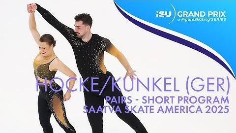Annika HOCKE / Robert KUNKEL | Pairs Short Program | Saatva Skate America 2025 | #GPFigure