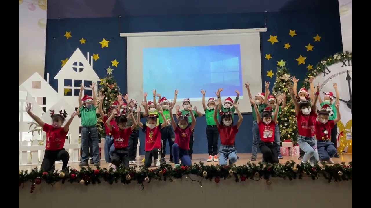 Perayaan Natal SD Kelas II Methodist-2 Medan