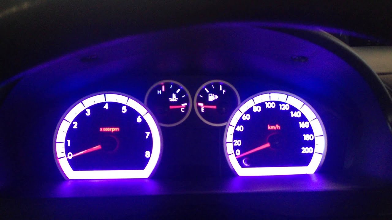 Как поменять лампочки на панели приборов шевроле авео т250 - 85 фото