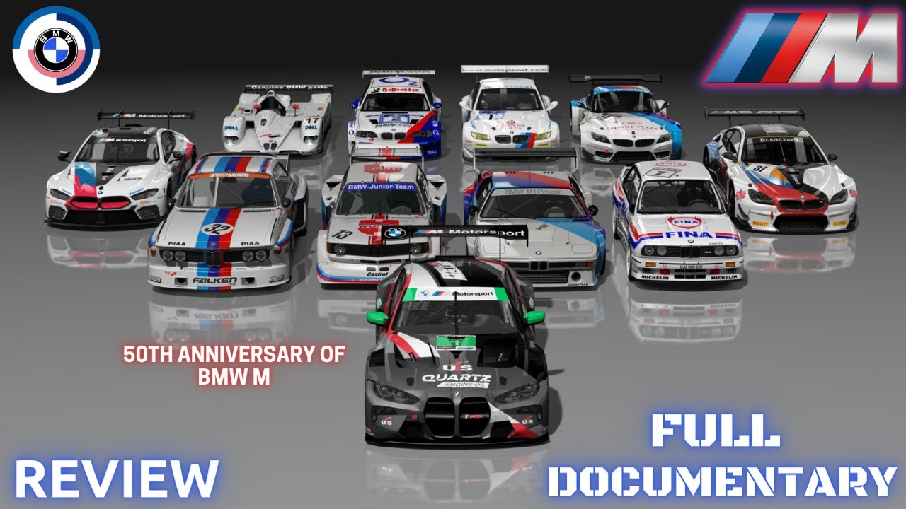 The History Of BMW M Motorsport Racing (50th Anniversary Edition