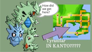 What Happens When You Put Tyranitar Into Kanto? Frlg