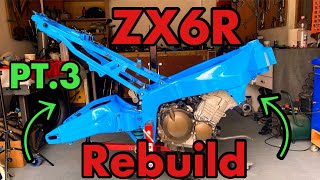 Kawasaki ZX6R 636 Rebuild PT.3 - Reassemble