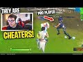 I spectated a CHEATER in Solos and EXPOSED HIM... (PRO PLAYERS)