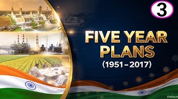 पंचवर्षीय योजना (1951–2017) | Five Year Plan | Lecture-3 | Plan Holiday | Rolling plan |Annual Plan 