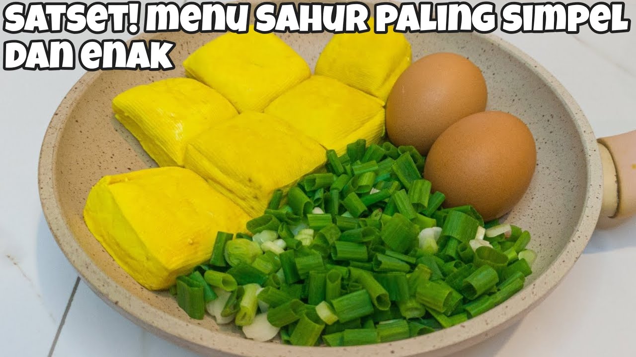 OLAHAN TAHU DAN TELUR YANG BIKIN KETAGIHAN! ENAK DAN SIMPEL
