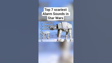 Thumbnail of Top 7 scariest Alarm Sounds in Star Wars! #shorts #starwars
