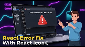 React Error Fix: Functions Are Not Valid as a React Child 🚀 #coding #react #error #javascript #css
