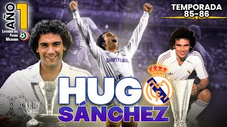 Pichichi, Liga y Copa de la UEFA ⭐ Hugo Sánchez, un CRACK MEXICANO en el Real Madrid: Año 1