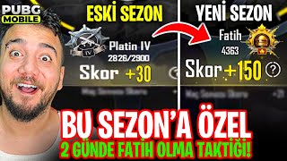 Fati̇h Olmak İlk Defa Bu Kadar Kolay Pubg Mobile Rank Kasma Taktikleri