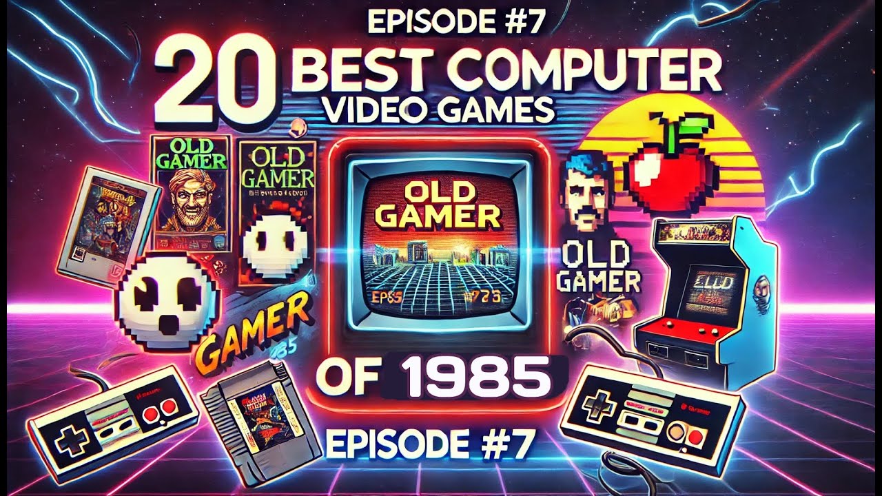 Про игры 1985 Выпуск №7 The 20 Best Video Games Released in 1985 - YouTube