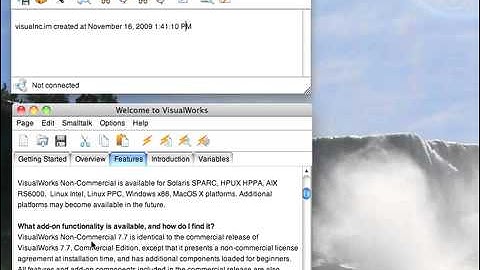 Tutorial: VisualWorks Basic Introduction - Getting Started with VisualWorks