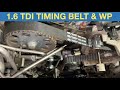 1.6 TDi Timing Belt and water pump replacement - 2015 Seat Leon