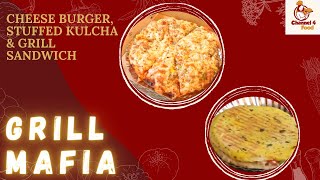 Cheese Burger, Stuffed Kulcha & Grill Sandwich | Grill Mafia | Channel 4 Food