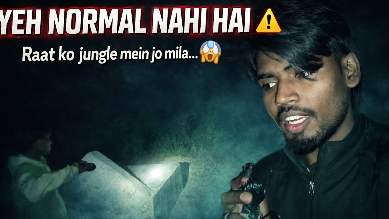 😱WARNING! Is Video Ko Kamzor Dil Wale Na Dekhen! ⚠️👀 Jungle Horror Night #falanevlog