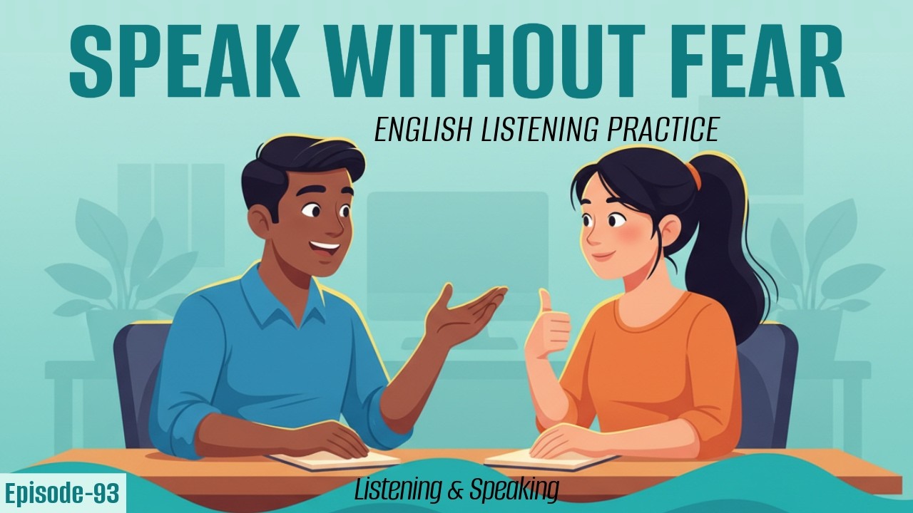 How to Speak English Without Fear | B1 Listening practice | English Speaking Practice