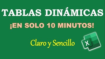 Tablas Dinámicas en Excel | Tutorial Claro y Sencillo Explicado EN SOLO 10 MINUTOS