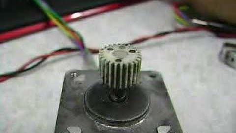 stepper motor driving using ULN2003 and computer parallel port