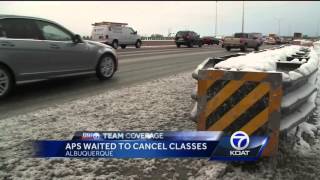 APS waited to cancel classes