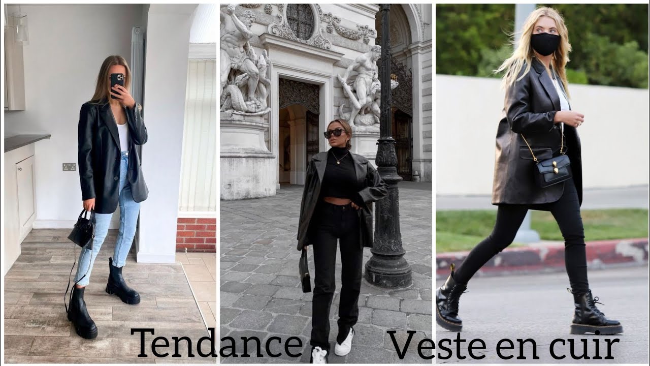 Veste cuir femme oversize hotsell