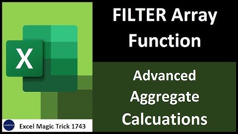 OR Logical Tests Made Easy with FILTER Function! Excel Magic Trick 1743