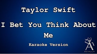 Taylor Swift  I Bet You Think About Me feat  Chris Stapleton taylors Version karaoke