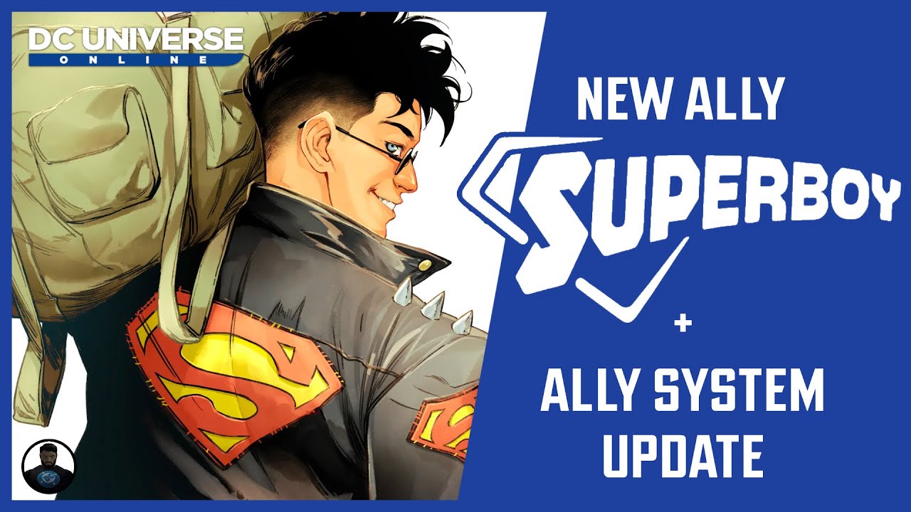 DCUO- New Ally Superboy