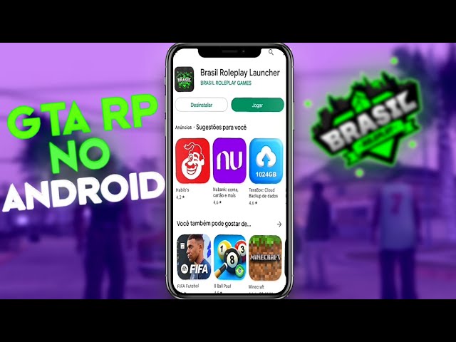 🔰COMO BAIXAR BRASIL ROLEPLAY LAUNCHER NO ANDROID - METODO